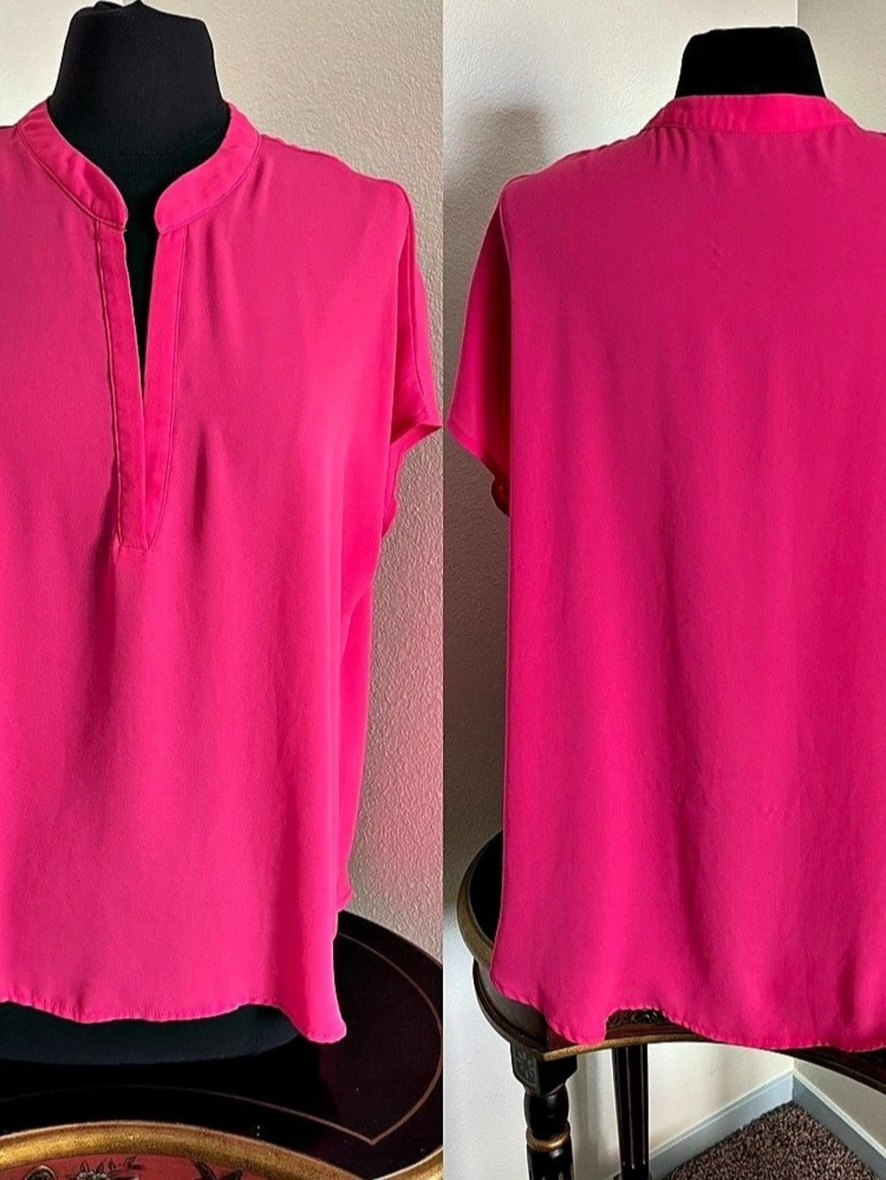 SHEIN Curve Pink Tunic 2XL Like New
